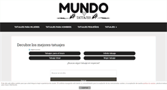 Desktop Screenshot of mundotatuajes.info